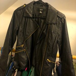 Forever 21 Faux Leather jacket - size M